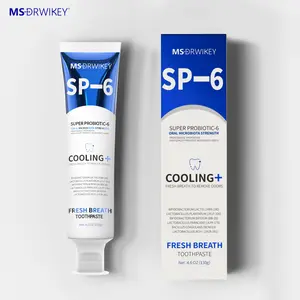 MS-DRWIKEY Super Probiotic Toothpaste Mint Burst – Strengthens Enamel, Brightens Smile & Delivers Long-Lasting Freshness