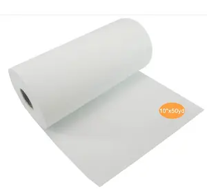 New brothread Tear Away Machine Embroidery Stabilizer Backing 10" x 50 Yd roll - Medium Weight 1.8 oz - Cut into Variable Sizes - for Machine Embroidery and Hand Sewing