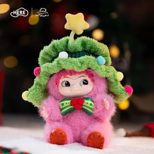 WAKUKU Santa Cutiein Pink Edition Limited Edition Vinyl Plush Doll Pendant
