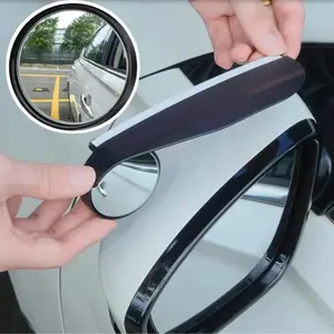 Carbon Fiber Car Side Mirror Rain Cover with Blind Spot Mirror, Automotive Exterior Accessory Offering Rain Protection, Enhanced View, Easy Installation, Black Car Accessories for Vehicles, Accessories For Car