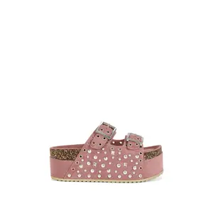 KAEGAN-PINK FLATFORM SANDAL