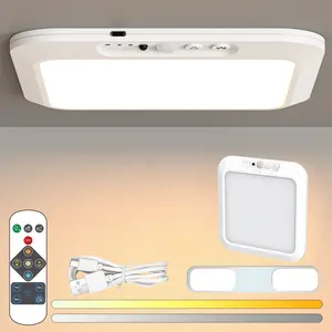 Magnetic Wall Sconces, Modern LED Ceiling Lights, USB Charging, Remote-Controlled Dimming, Magnetic Mount for Easy Installation, for Walk-in Closets, Balconies, Bathrooms, Entryways, and Home Interior Lighting