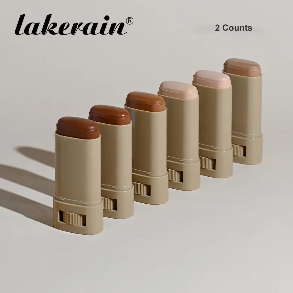 Long-Lasting Solid Foundation, 2 Counts Waterproof & Sweatproof Foundation, Lightweight & Silky-Texture Foundation, Lightweight Formula Foundation, Makeup Accessories, makeup cosmetic concealer