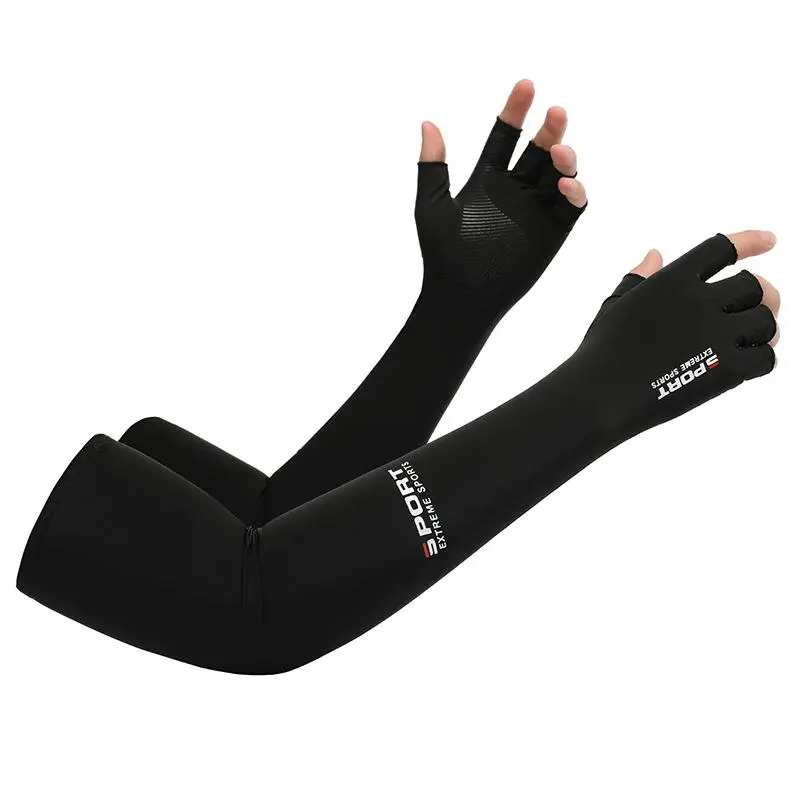 3pairs Summer Arm Sleeve, 3 Pair Sun Protection  Breathable Ice Silk Arm Sleeve, Sports Arm Sleeve For Cycling, Running, Climbing, Cruel Summer
