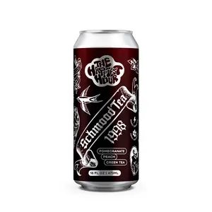 Schmood Tea Pomegranate Peach Green Tea | 50mg Caffeine | 33mg Saffron | 22mg Terpenes