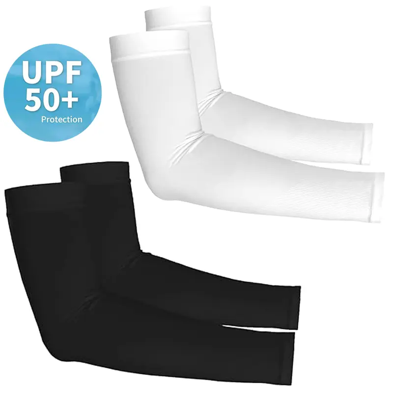 Cooling Arm Sleeves – UV Sun Protection For Men & Women (1/2/6 Pairs Available) - View #4