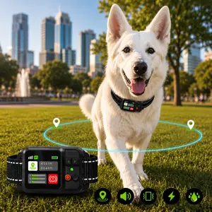 GPS Dog Wireless Fence System 2026, Adjustable Boundary 49-6561 FT, Rechargeable Collar for Safe Outdoor Play & Pet Freedom GPS wireless dog fence dog containment system pet boundary collar GPS dog fence system wireless pet fence for dogs