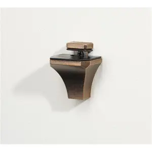 Amore Designs  Diamond Copper Small Shelf Bracket