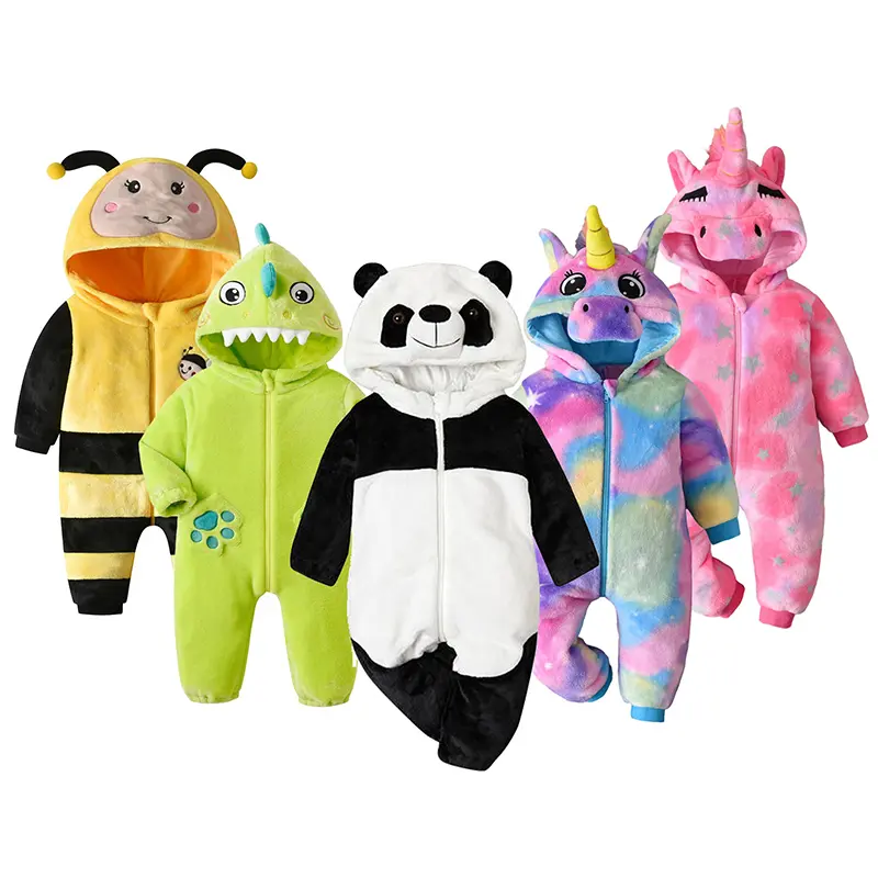 TONWHAR Kids Unicorn Costume, Soft and Comfortable Homewear for Toddlers, Children Costume for Holidays,Kids Shark Flannel Onesie, Baby Playwear for Chilly Days