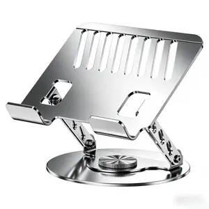 360° Rotatable Tablet Stand Adjustable Foldable Desktop Notebook Stand Holder for 10-17 Inch Laptop Tablet portable lap desk