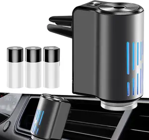 Air Diffuser For Car | Smart Car Fragrance Diffuser | Long Lasting Aromatherapy Diffuser With 3 Oil Bottles For Car intelligent   aroma Interior Smart Car Perfume Diffuser | Long Lasting Car Air Freshener