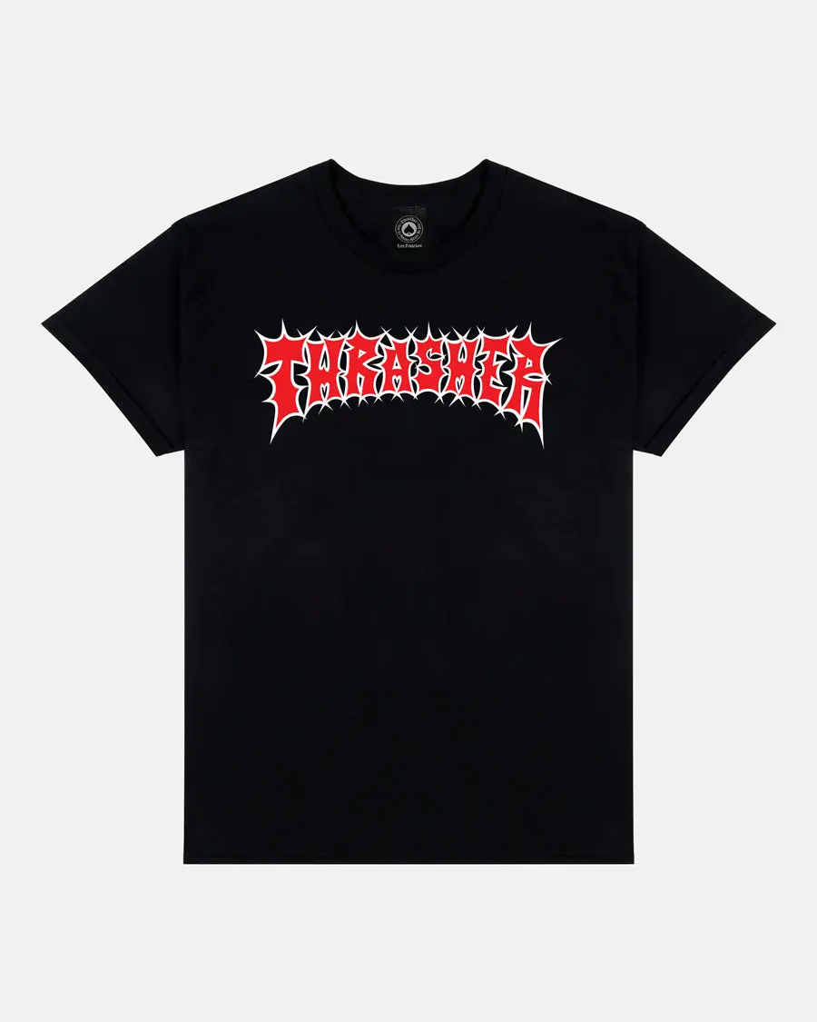 SPIKEY T-SHIRT - BLACK