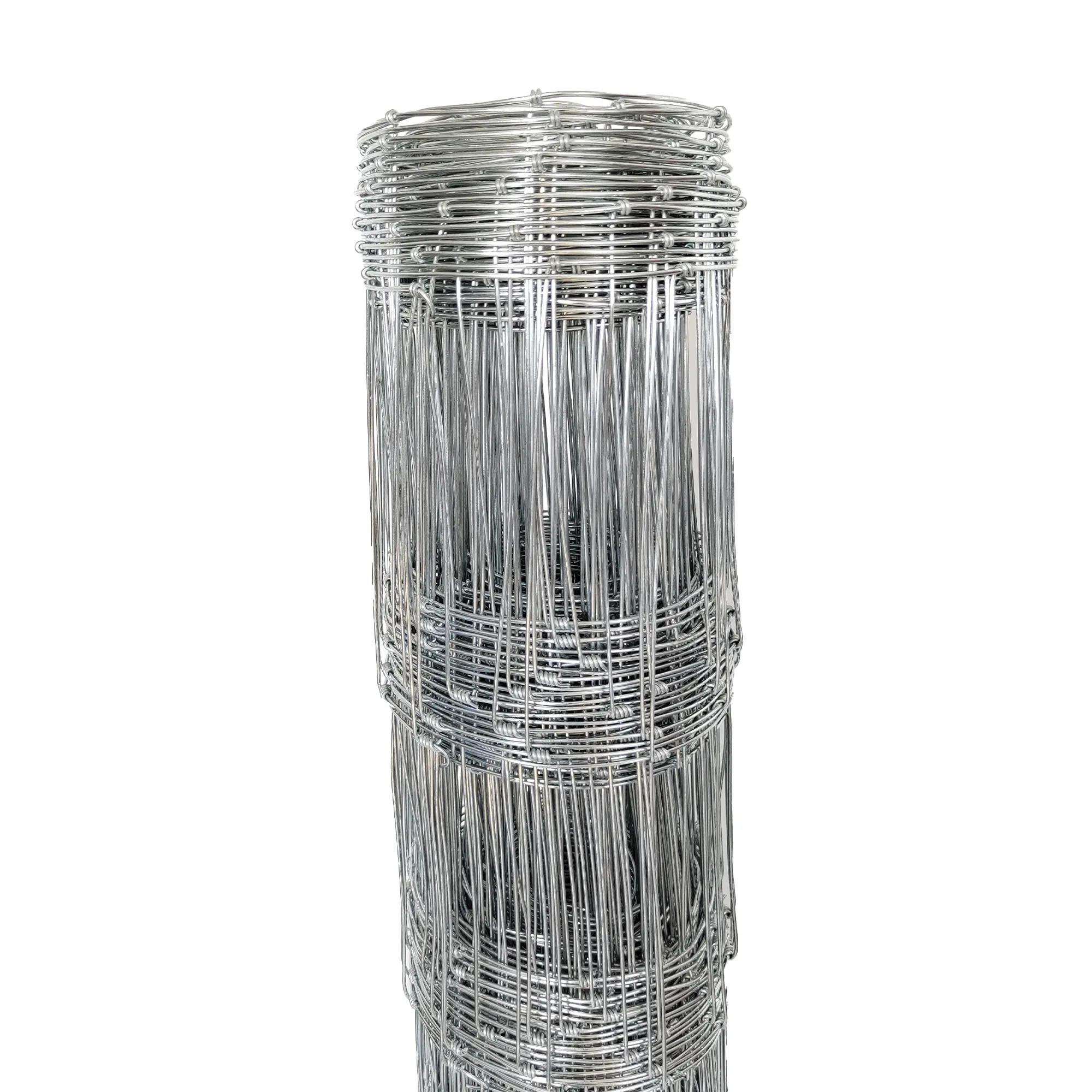 14-Gauge Heavy-Duty Galvanized Zinc-Coated Steel Wire Fence, 3ft x 164ft Tapered Mesh, Corrosion-Resistant, Easy-to-Install Disassembled/Movable Fencing for Livestock (Deer, Sheep), Garden & Small Animal (Chickens, Rabbits) Protection, Disassembled & Move