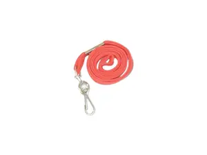 Advantus 75425 Deluxe Lanyards, J-Hook Style, 36" Long, Red, 24/Box