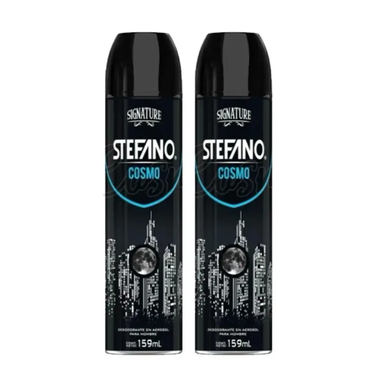 Stefano Cosmo Spray Deodorant for Men 159ml - Signature Fragrance Formula