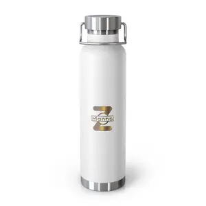 ZO MANNO Insulated Water Bottle - 22oz Copper Thermal Flask for Hydration