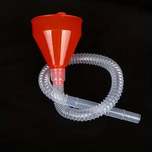 Car Fuel Additive Funnel, Multipurpose Convenient Addition Of Liquid From Any Angle, With Hose Funnel Suitable For Cars, Motorcycles, Vehicle For Oil And Water