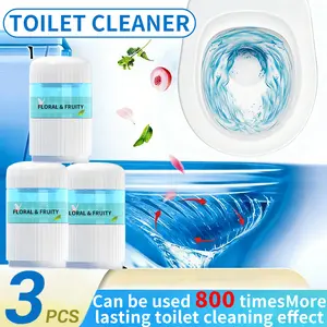 [tiktokshopBlackFriday]Automatic Household  Bowl Cleaner,  and a Core Formula of Plant Extracts to Remove Stains and Odors, and a Natural Plant Extract Scent for the Bathroom.Cleaning Products Antiseptic Disinfectant Liquid Soap Scum Remover