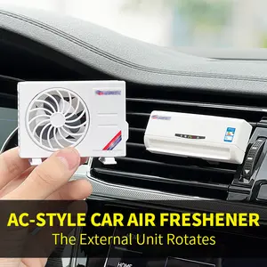 Car interior fragrance perfume solar air conditioner model ornament long-lasting high-end car perfume deodorizer air outlet