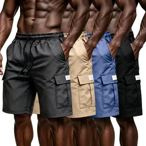 New Store Grand Opening - 4 Pockets Solid Cargo Shorts 4 Pack for Men #CasualShorts #BasicShorts #4PocketShorts #MenCasualWear #SummerEssentials #WorkShorts