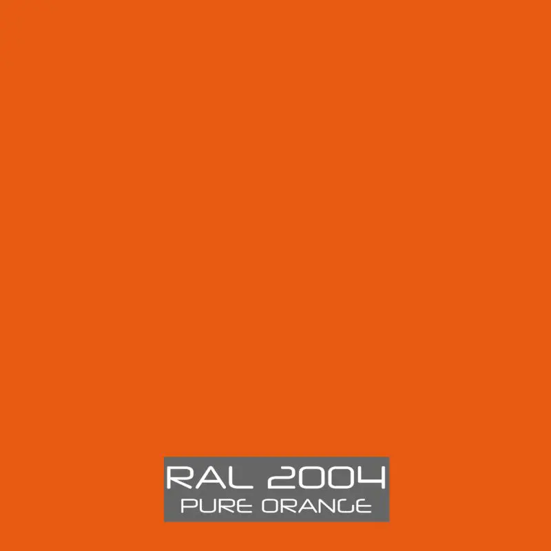 RAL 2004 Pure Orange Powder Coating Paint 1 LB