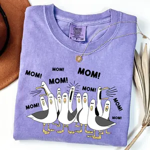 Seagulls Mom Shirt, Mothers Day T-Shirt