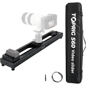Accsoon Toprig S60 Motorized Camera Slider App Wireless Control Carbon Fiber Dolly Rail Slider Support IME Lapse Photography