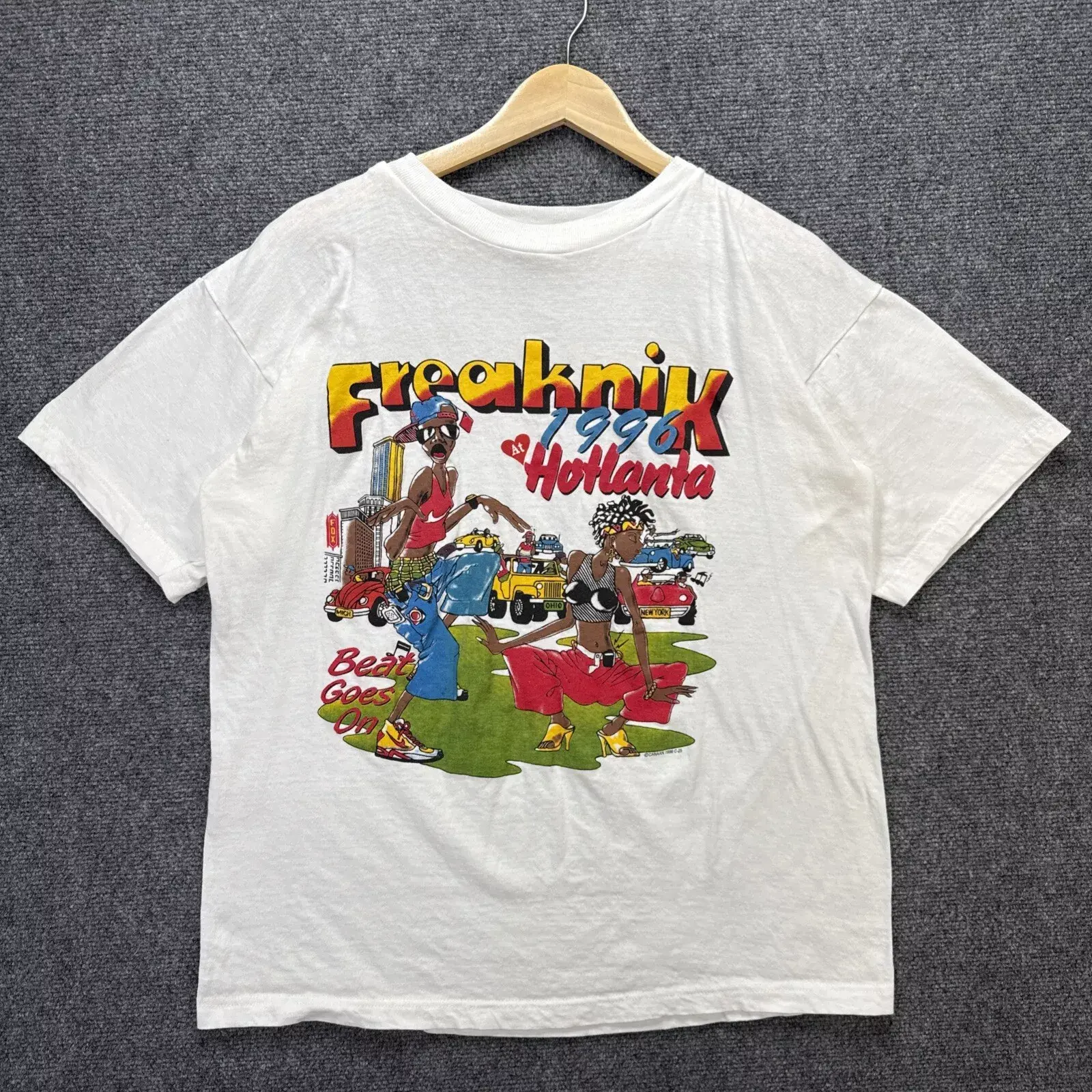 90s Atlanta 1996 Freaknik Shirt Rare Vintage Freaknik Atlanta T-shirt Casual Classic