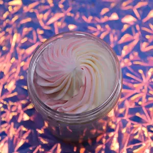 Ella’s Mane Hawaiian Breeze Body Butter Shea Butter 4oz Ultra Hydrating Whipped Formula with Raw Shea Butter & Sweet Almond Oil for All-Season Skin Care