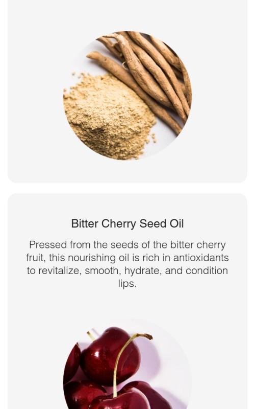 RMS Beauty Legendary Lip Oil - Glossy Lip Treatment in Red Bottle with White Cap