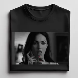 Jennifer’s Body Horror Movie Shirt, Megan Hoodie, Lighter Scene Tee Casual Pullover Womenswear Everyday Black Graphic Short Sleeves Sweatshirts
