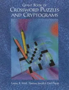 USED-Giant Book of CROSSWORD PUZZLES & CRYPTOGRAMS by Fred Piscop (Paperback)