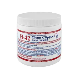 H-42 Virucidal Anti-Bacterial Clean Clippers Jar 8oz H-42 Virucidal Anti-Bacterial Clean Clippers Jar 8oz