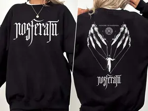 Nosferatu 2024 Movie Sweatshirt, Bill Skarsgard Count Orlok Nicholas Hoult A Symphony of Horror Count Dracula Bram Stoker Shirt