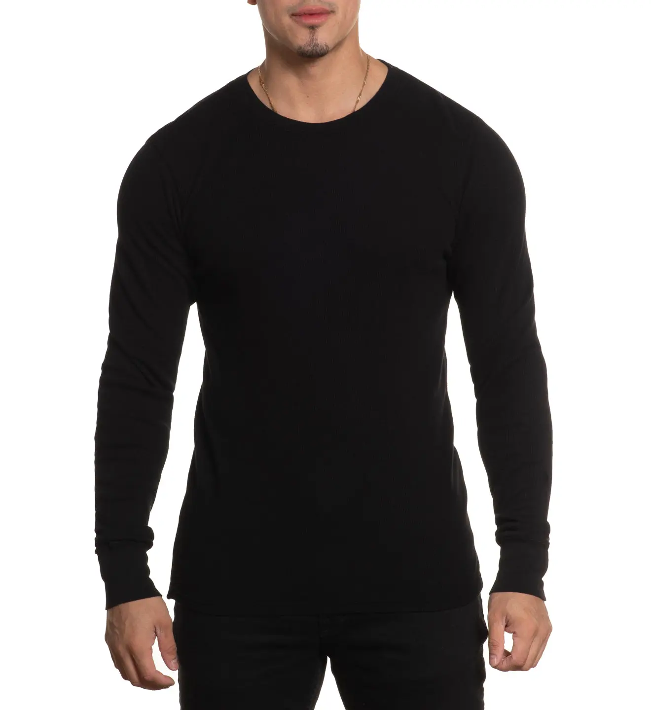Affliction Men's Thermal Long Sleeve Shirt Standard Series