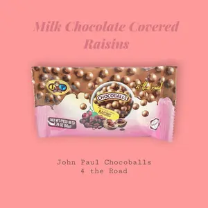 JP ChocoBalls Raisins — Milk Chocolate · 4 the Road (3-Pack)