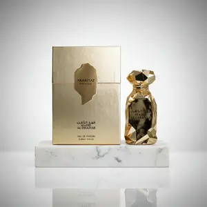 Arabiyat Mahad Al Dahab Unisex EDP Spray, Gourmand Amber Vanilla Fragrance with Zesty Citrus & Red Fruits, Arabian Perfume, 3.4 fl oz, Gourmand Vanilla