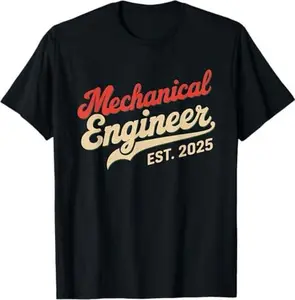 Gifts For Mechanical Engineer Graduate Graduation 2025 T-Shirt