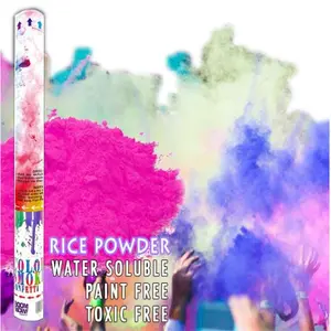 Blinkee  18 in. Holi Powder Confetti Cannon, Pink