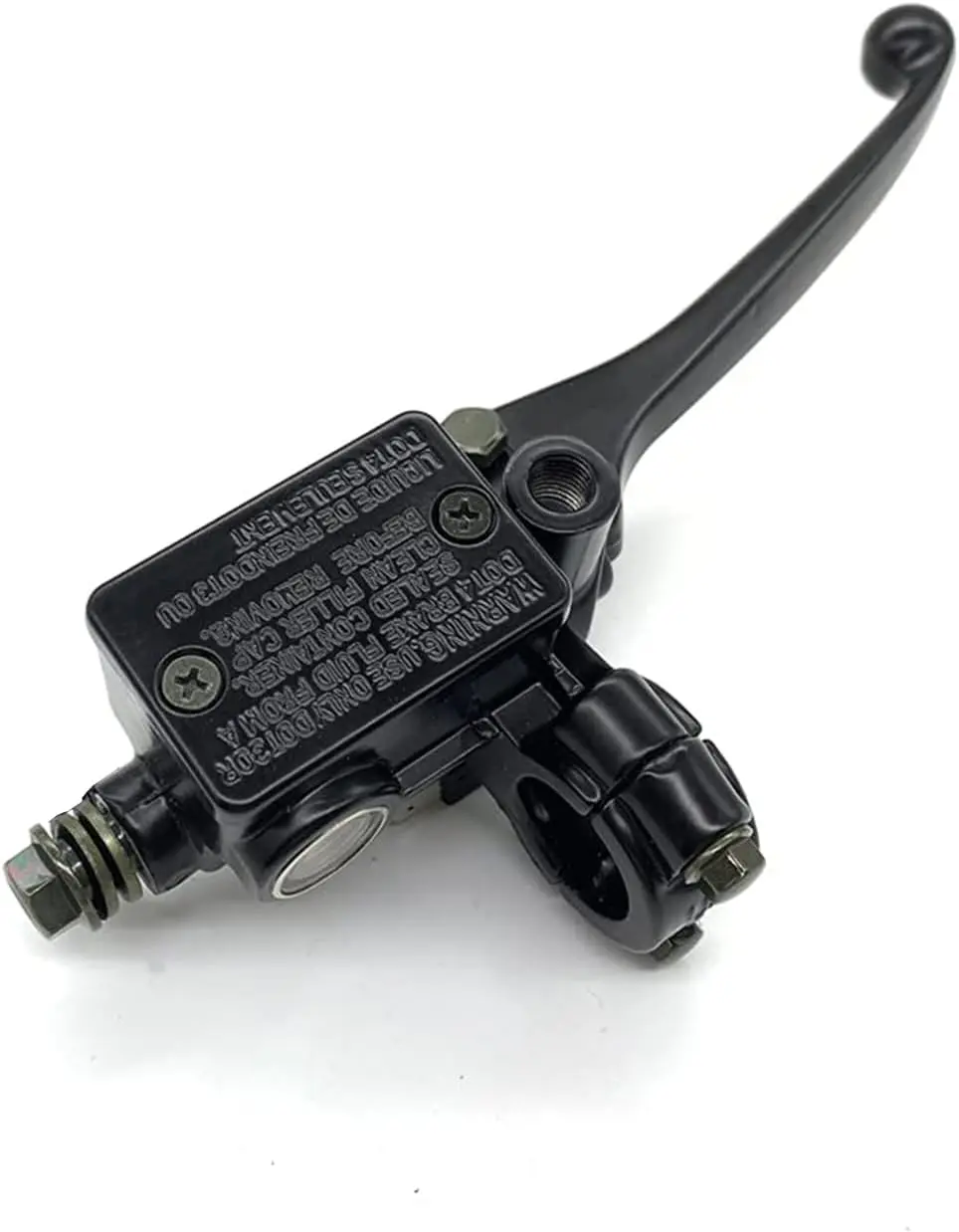 Motorcycle Brake Pump Universal 7/8'' 22mm Handlebar Right Hand Brake Master Cylinder Lever for Dirt Pit Bike ATV Quad Moped Scooter Buggy Go Kart