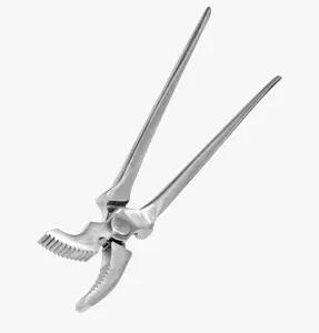 13" Inch Professional Horse Farrier Tool Hoof Heavy Clincher Grooming Care SV-212 Vanadium Steel Ergonomic Handle Rust-Resistant