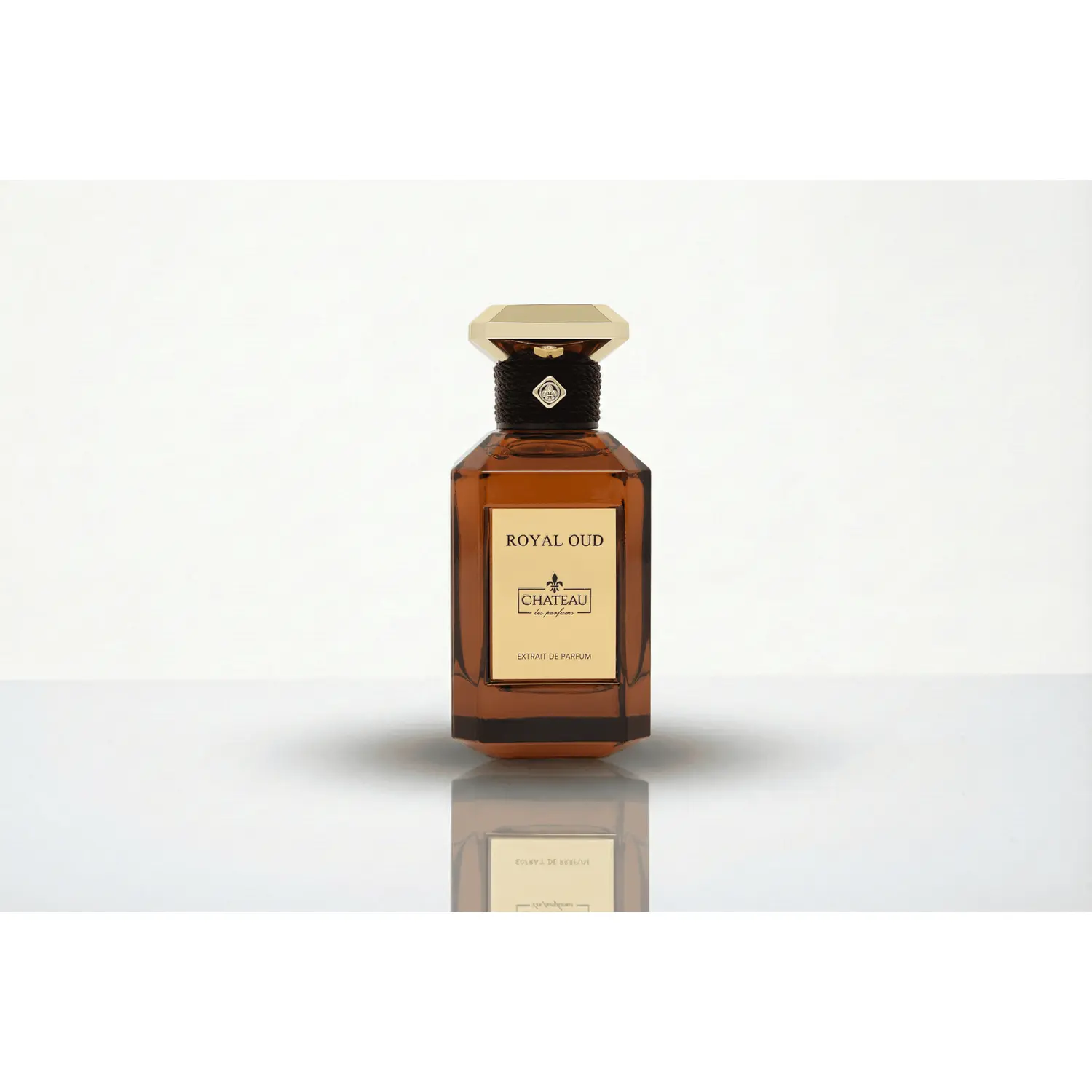 Chateau Les Parfums Royal Oud 3.4oz / 100ml | Extrait de Parfum 25-30% Oil | Long Lasting Luxury Fragrance