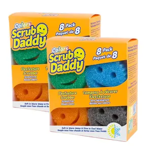 8 Daddy Sponges & 8 Daddy Sponges - Scratch Free Multipurpose Kitchen Sponges - Stain & Odor Resistant Cleaning Tools - House Cleaning Supplies