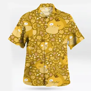 2026 Hawaiian Sets PKM [FREESHIP] Mustard Yellow duck I Dress Like This – Anime PKM Aloha Latias Latios Hawaiian Shirt