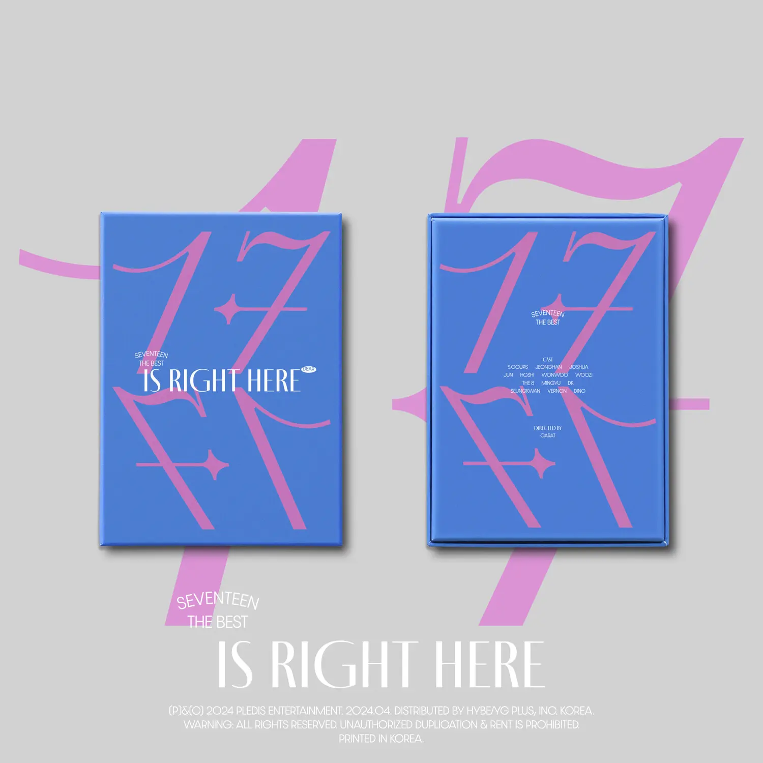 Seventeen - Seventeen Best Album '17 Is Right Here (DEAR Ver.)  [COMPACT DISC - CD] With Booklet, Photos