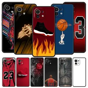 Phone Case Cover for Xiaomi Mi 17 15 14 13 12 11 Ultra 15T 14T 13T 12T 11T Pro Lite 5G Soft TPU Capas Basketball Basket Sports