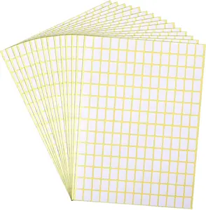 2940 Pcs Matte Small White Labels Stickers Blank Labels Removable Price Tags Labels Stickers for Jars Boxes File Folders Envelopes School Office Kitchen (13 X 9 mm)