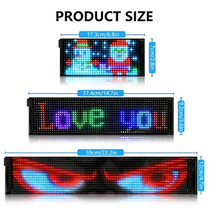 Programmable LED display screen