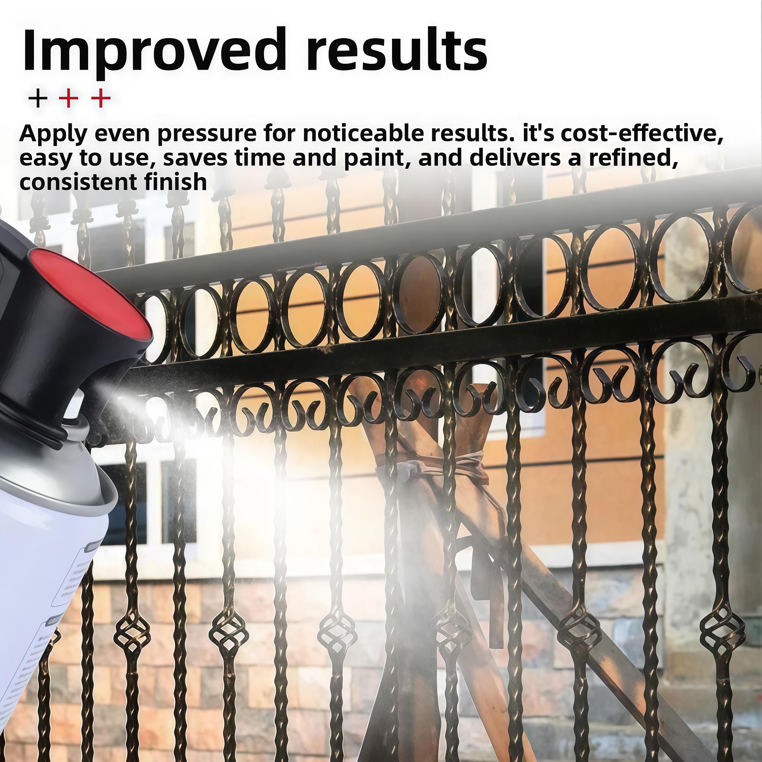 Universal spray gun handle, press type spray paint assistant tool, aerosol spray gun handle, self spray paint conversion gun, paint spray assist handle, red and black plastic spray gun, portable spray paint handle, detachable aerosol tank gun holder,