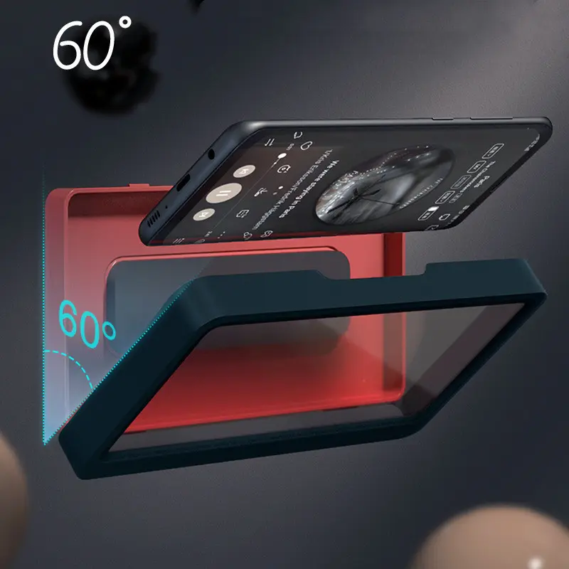Waterproof Anti-Fog Shower Wall Mounted Phone Case